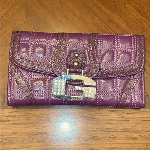 Guess Plum Colored Wallet